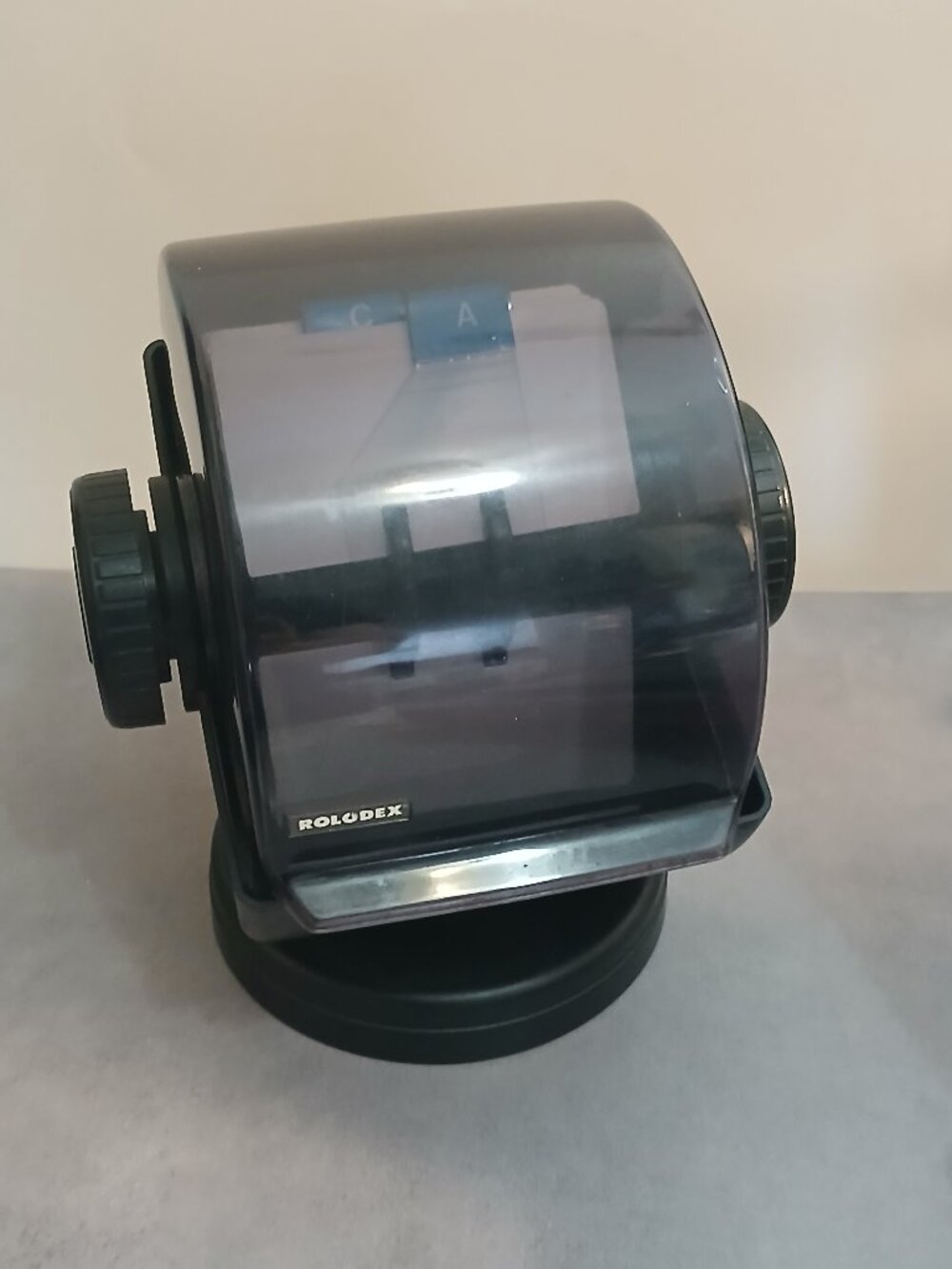 VTG Covered Rolodex-USA